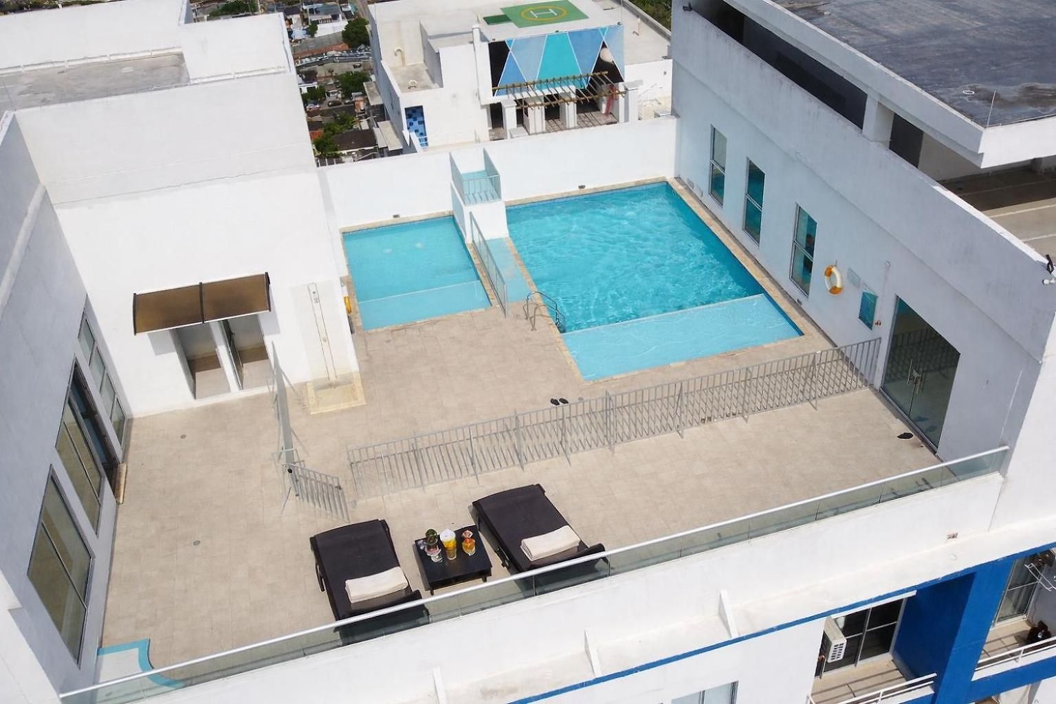 Prime Vista Al Mar Con Piscina Piso Alto Apartamento *