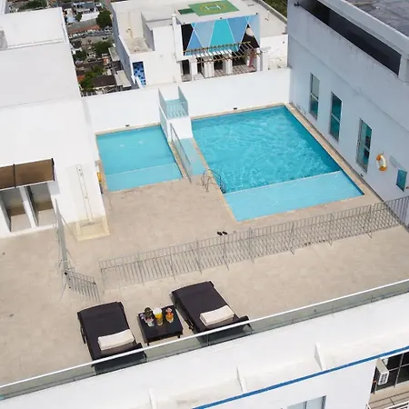 Prime Vista Al Mar Con Piscina Piso Alto Apartamento *